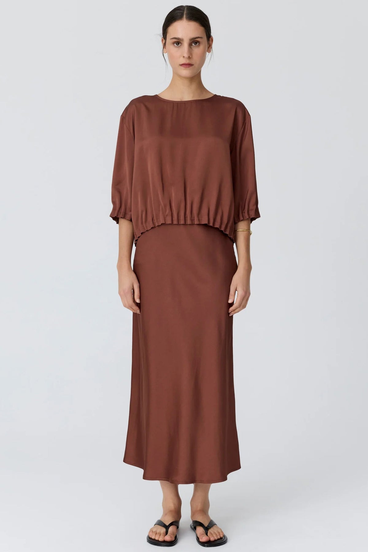 Innes Tuck Top / Toffee