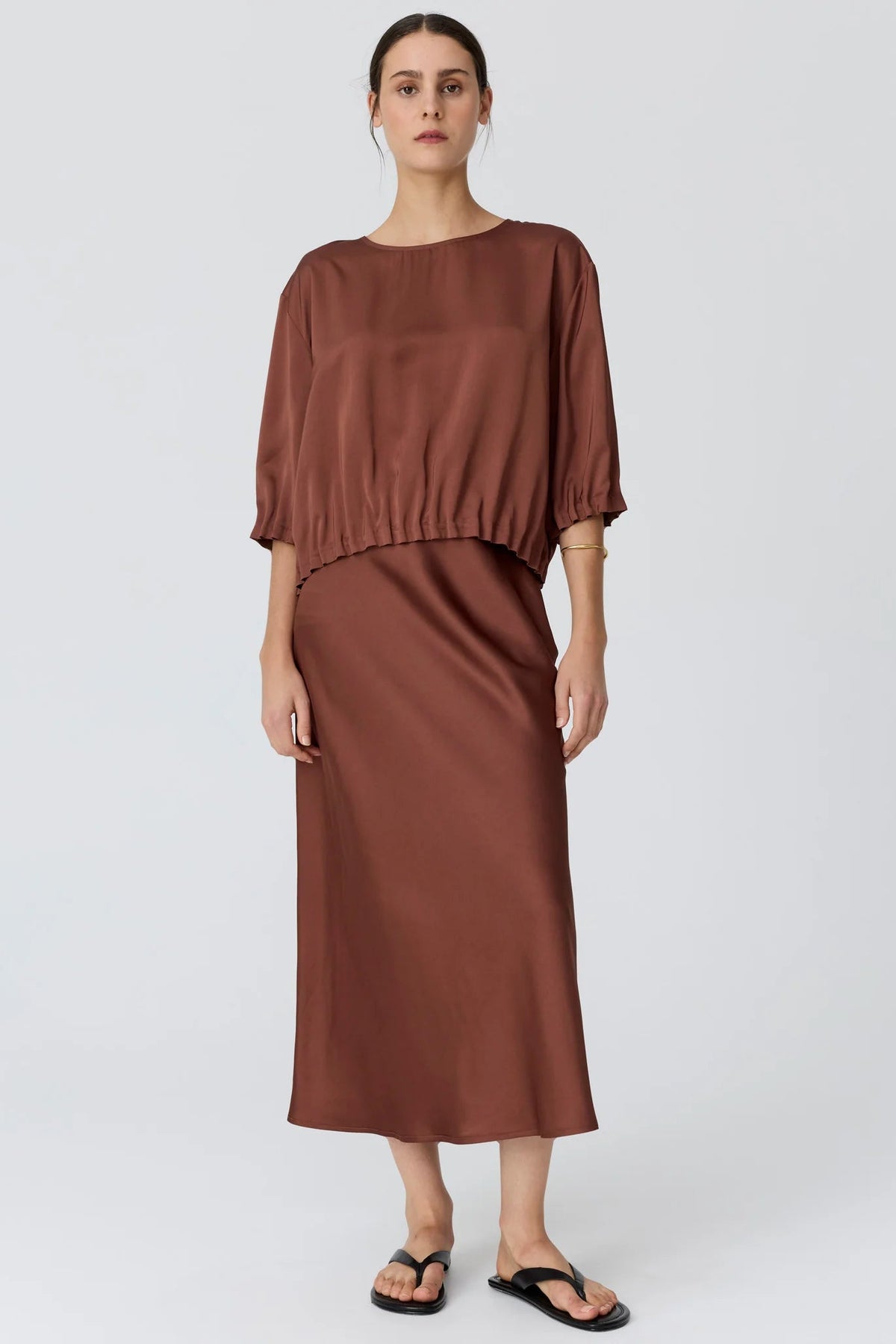 Innes Tuck Top / Toffee