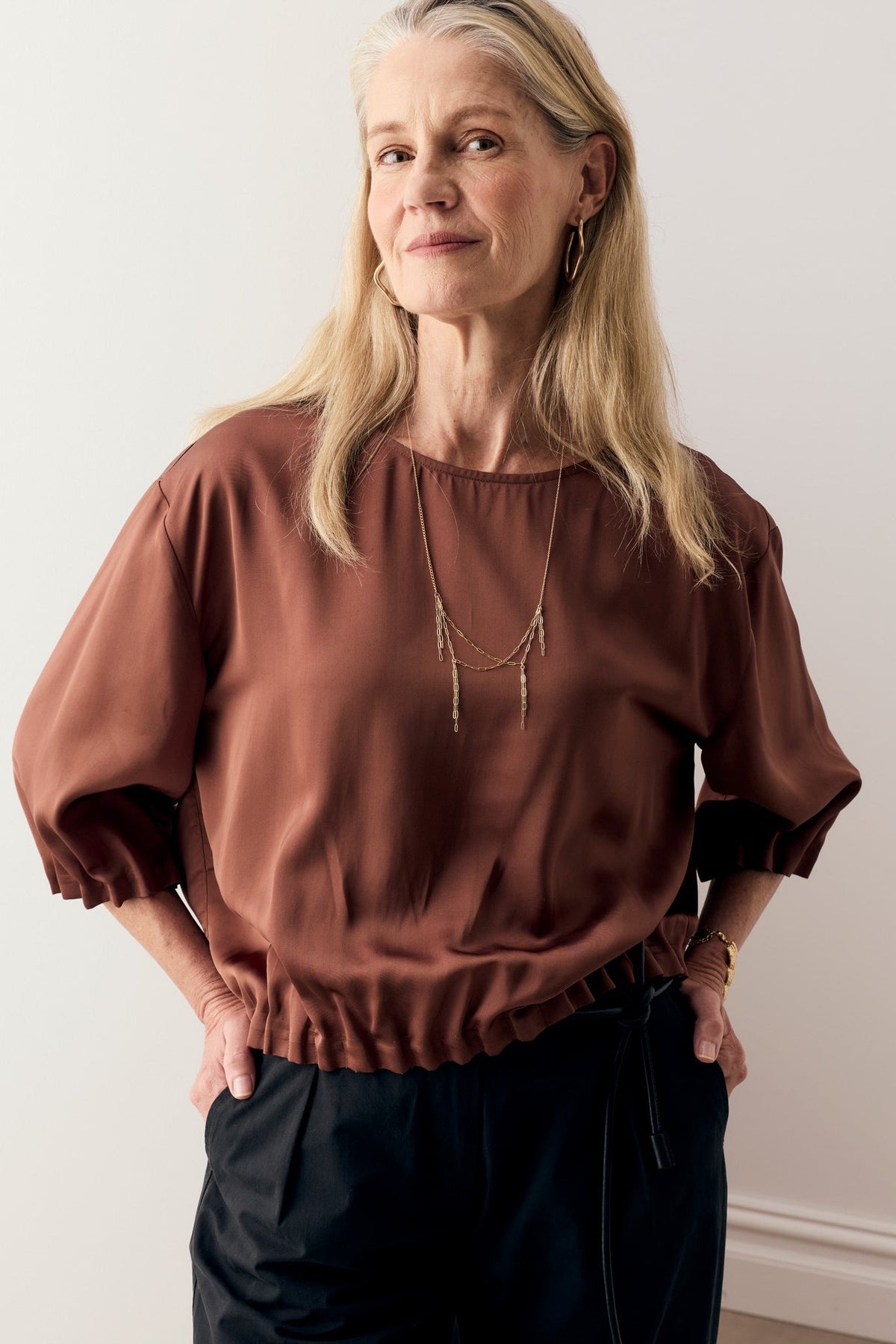 Innes Tuck Top / Toffee