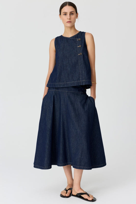 Anise Skirt / Denim