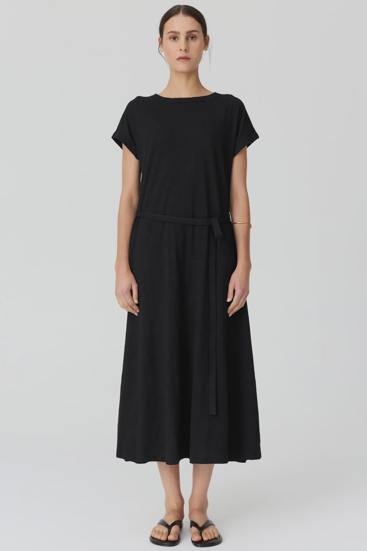 Mast Tee Dress / Black