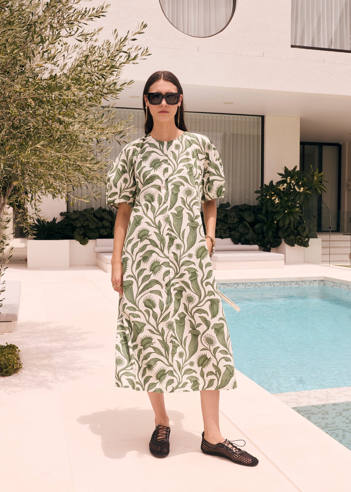 Botanica Day Dress / Botanica Print