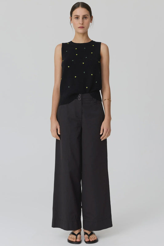 Viloa Tank Beaded / Black