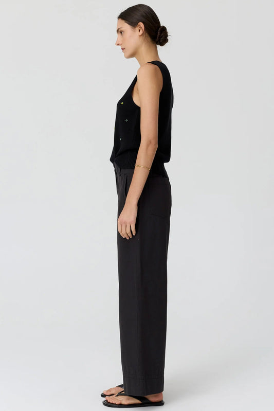 Viloa Tank Beaded / Black