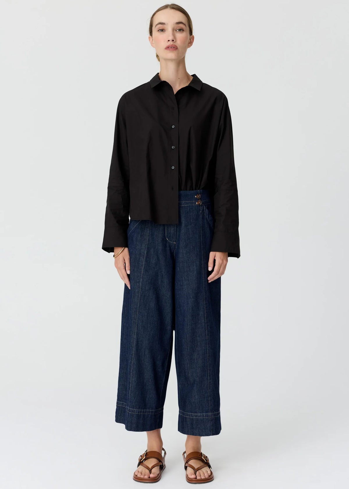 Anise Crop Pant / Denim
