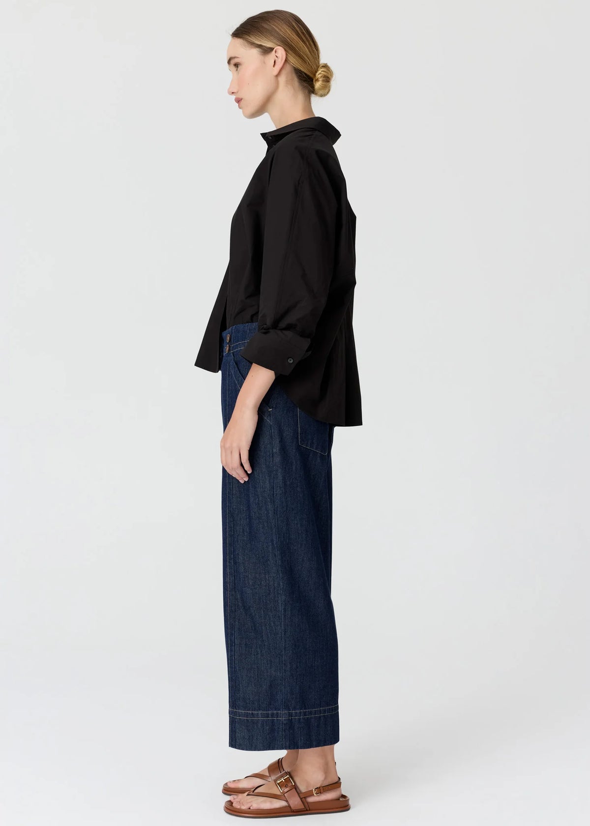 Anise Crop Pant / Denim