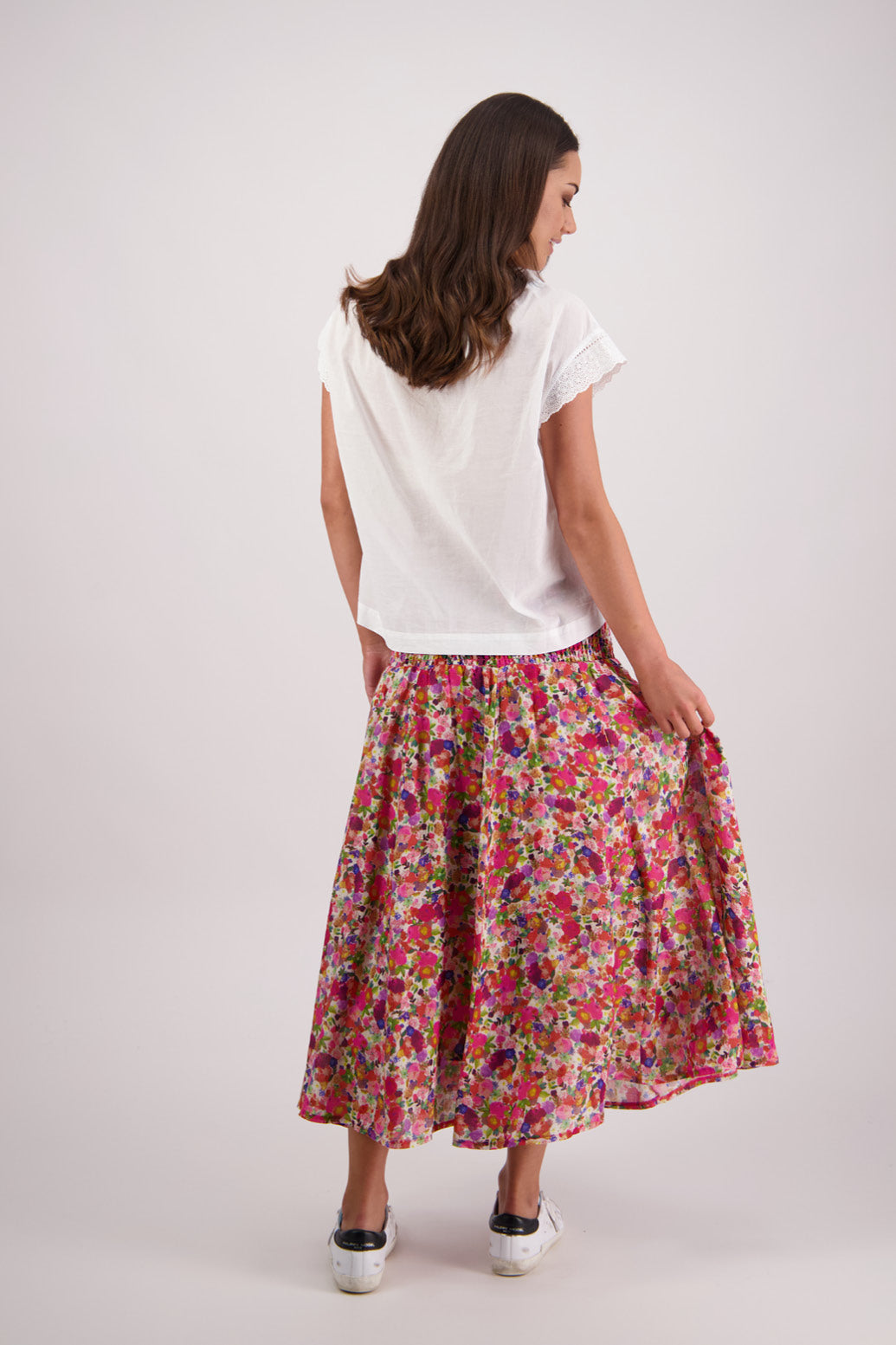 Pandora Skirt / Bright Floral