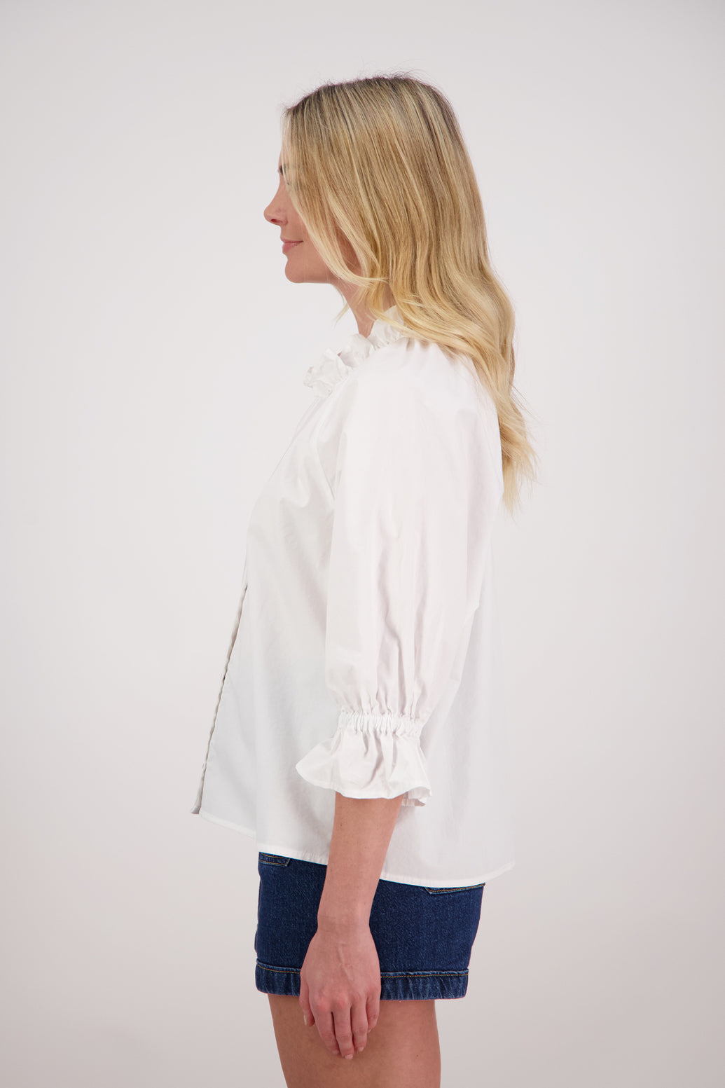 Patty top /white