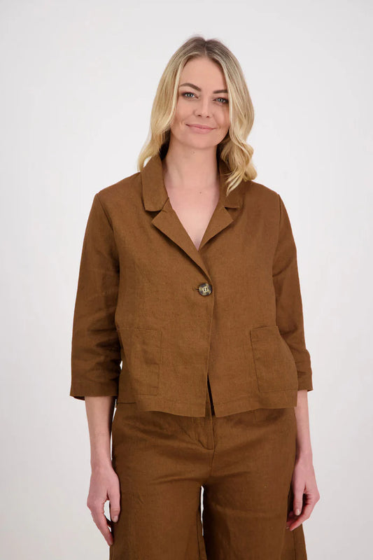 Peggy Jacket  /Tan