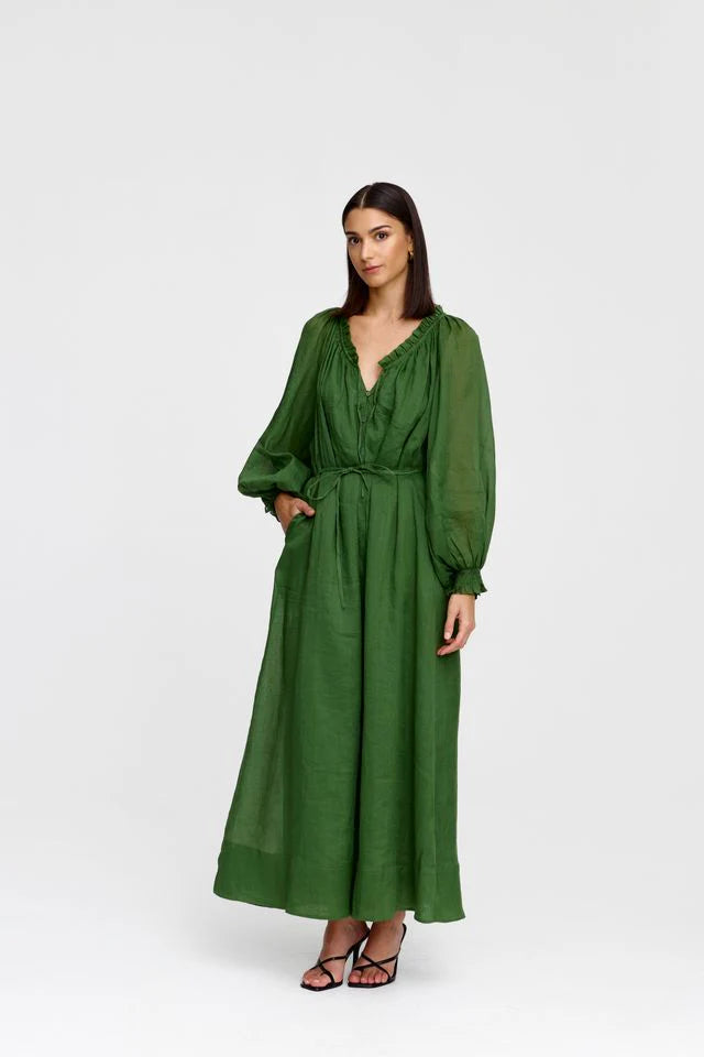 Claudia Dress / Sage