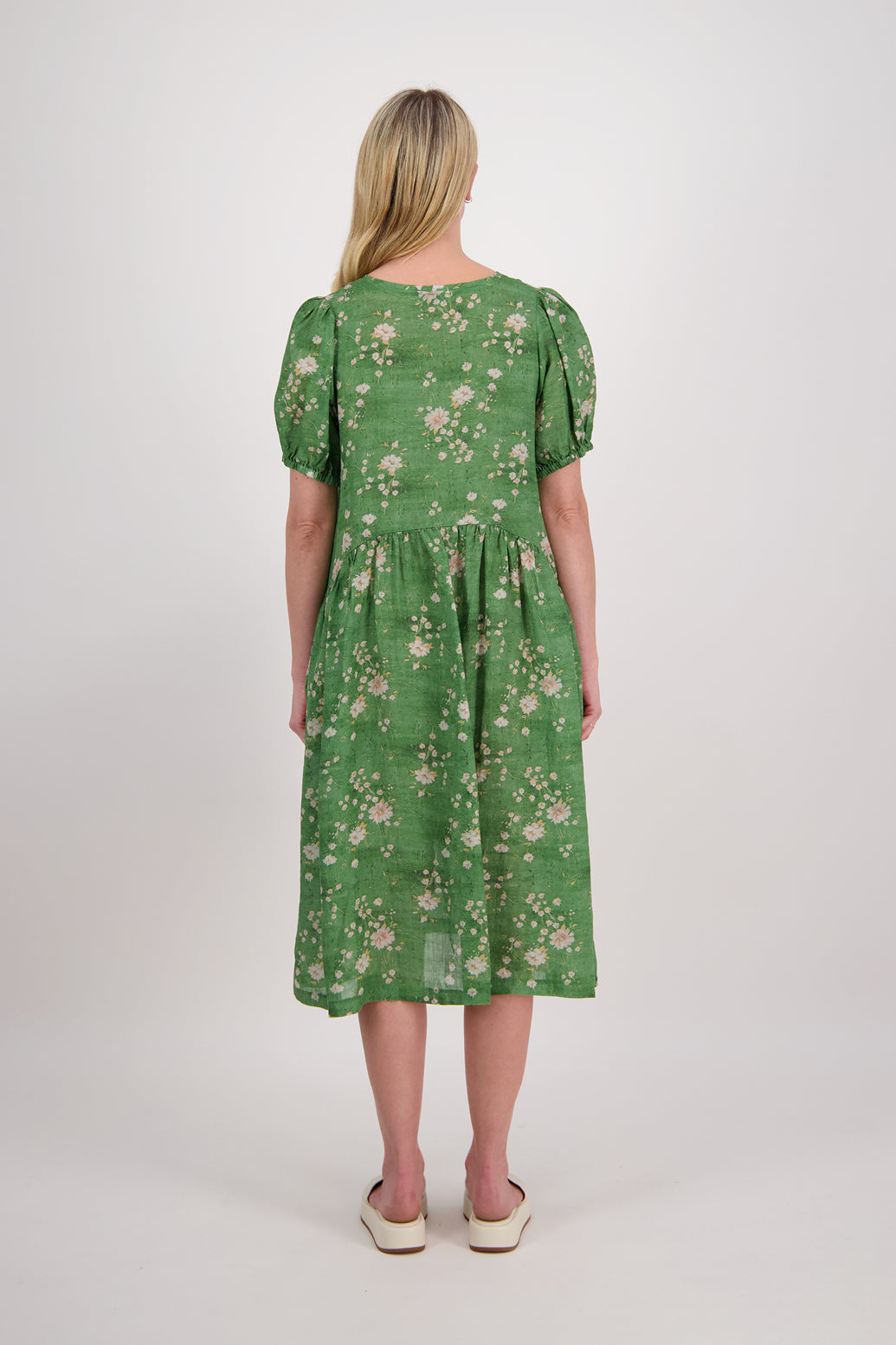 Prissy Dress /Green Floral