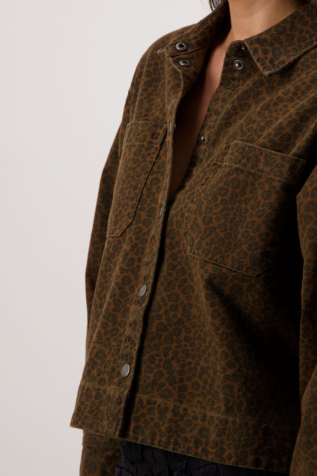Raff Jacket / Tan Animal
