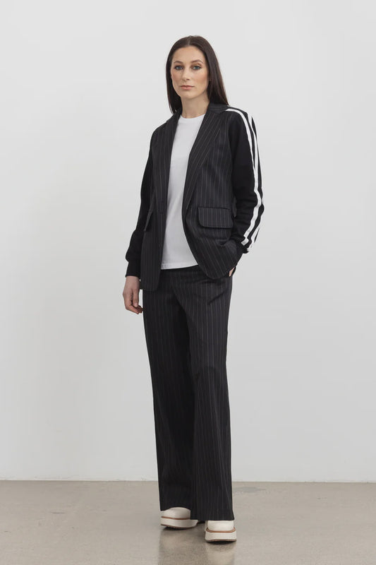 Reflective Revel Blazer / Pinstripe