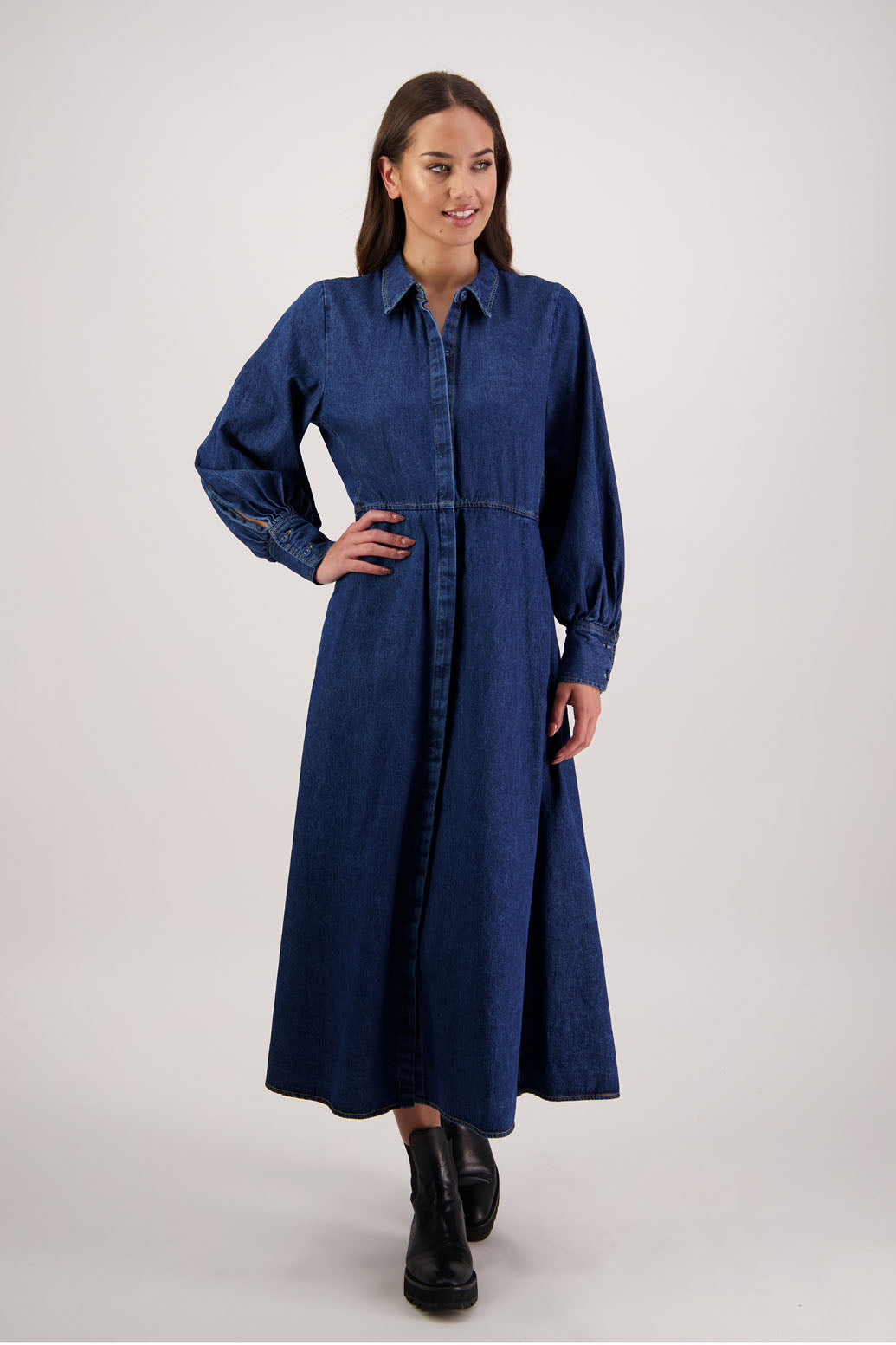 Rockie Dress / Denim