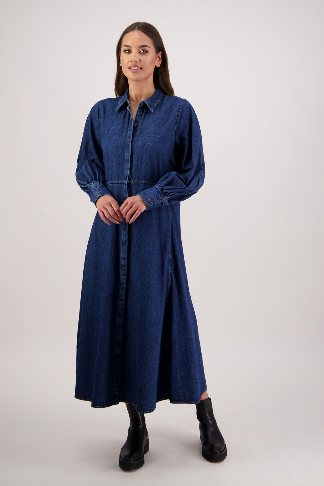 Rockie Dress / Denim