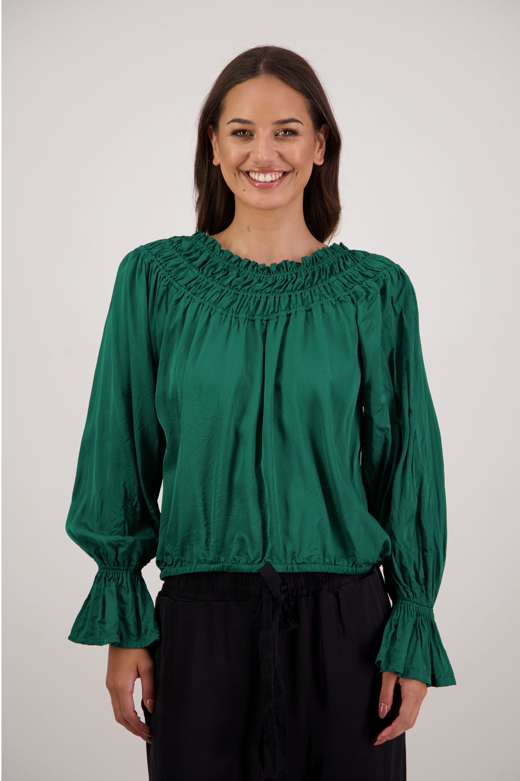 Rosemarie Top / Emerald