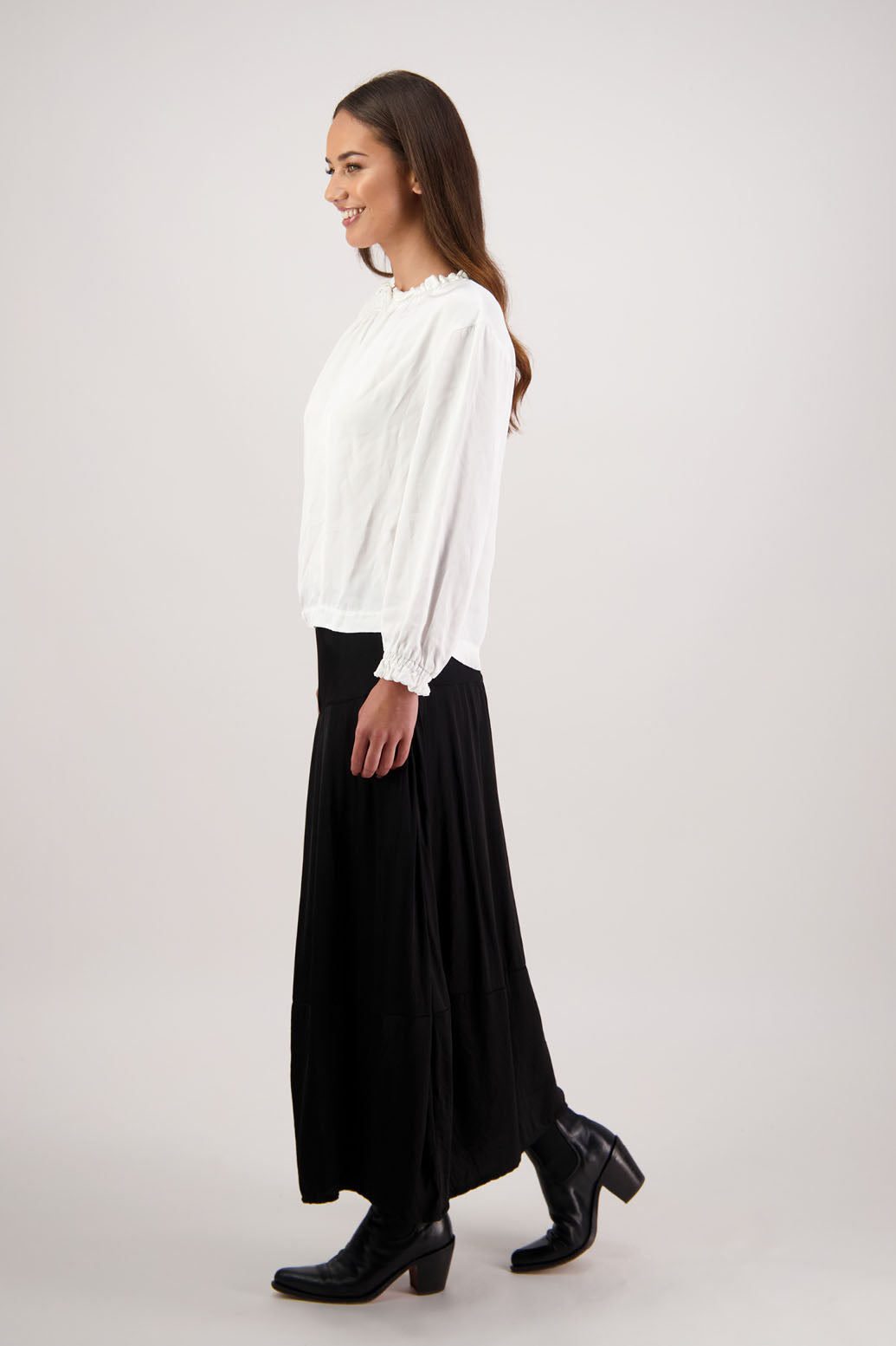 Rosetta Skirt / Black