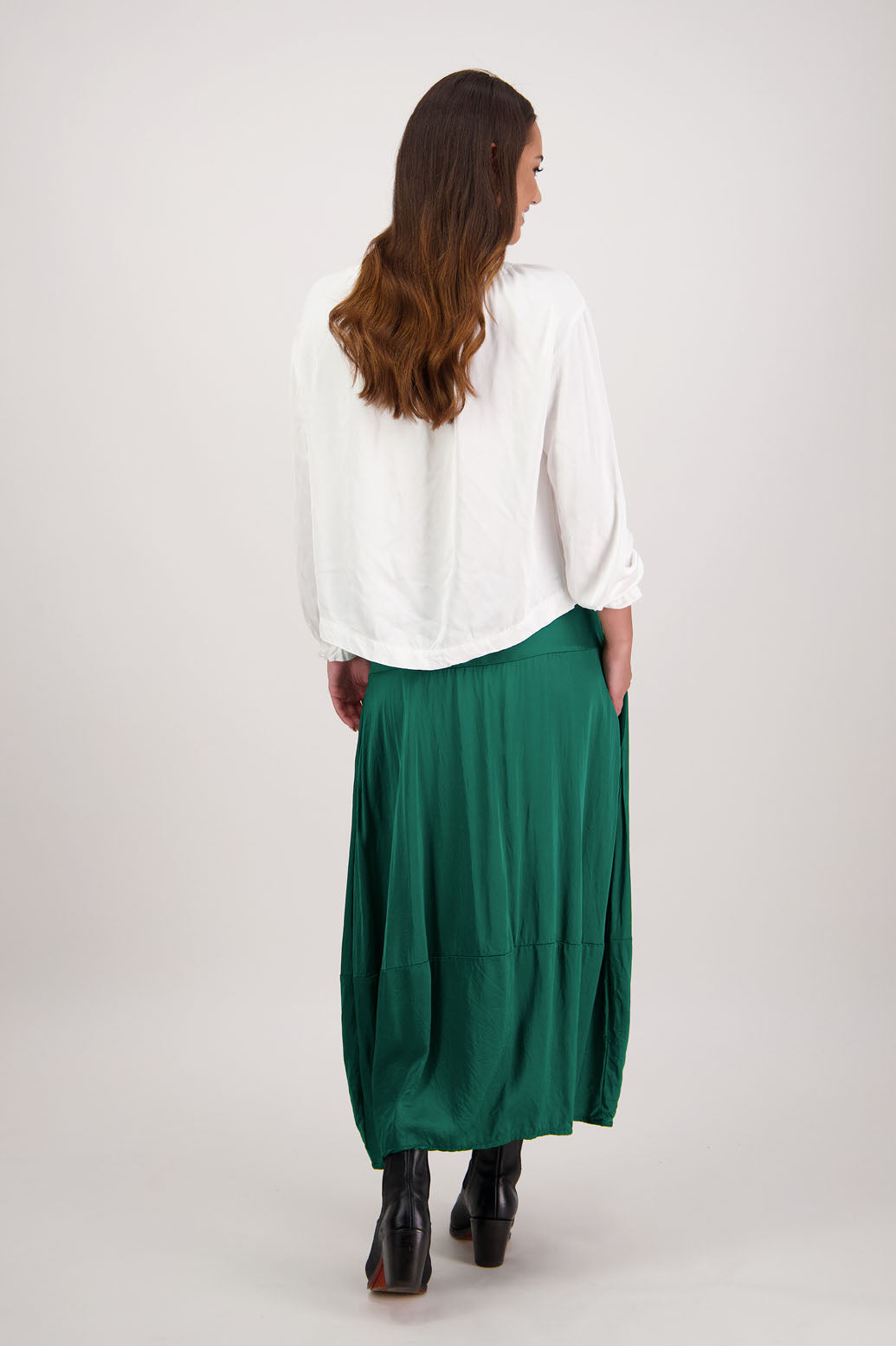 Rosetta Skirt / Emerald