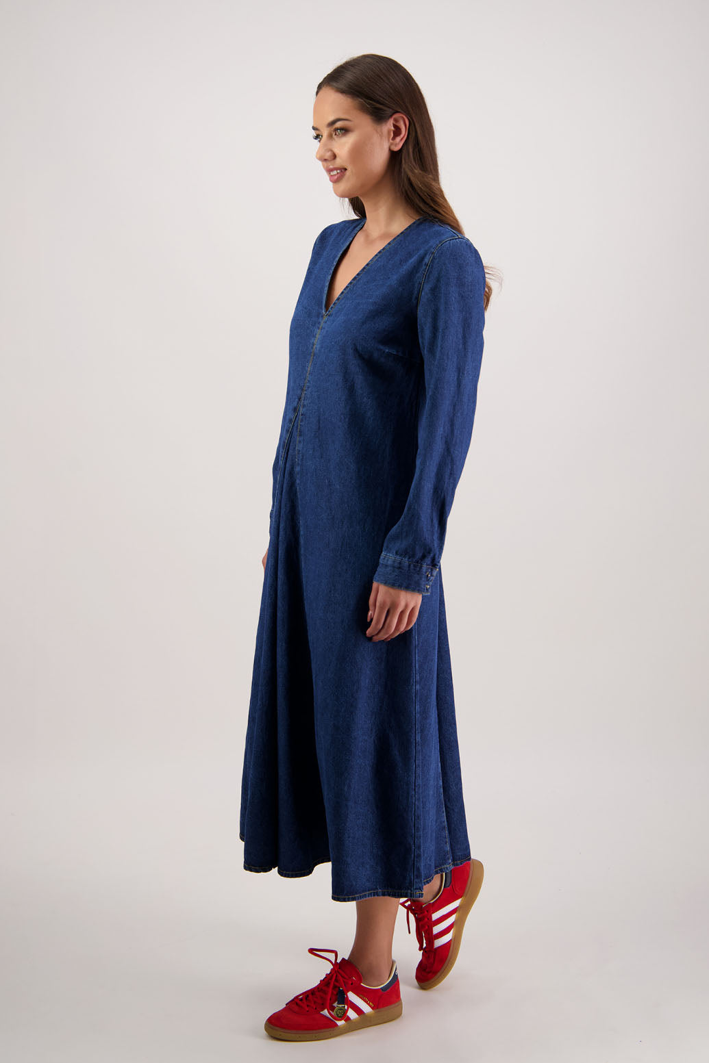 Roxie Dress / Denim