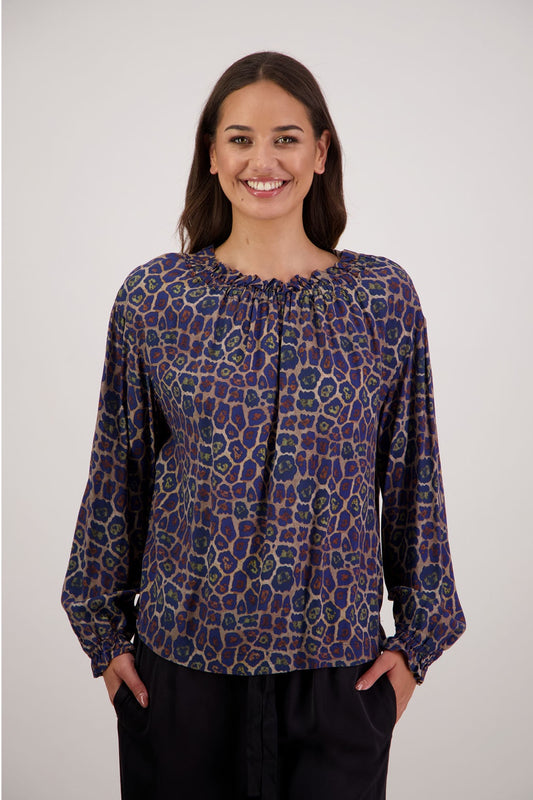 Rumer Top / Antique Leopard