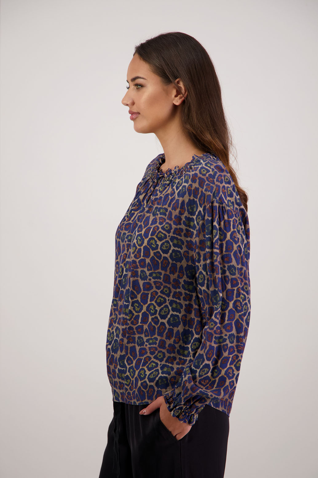 Rumer Top / Antique Leopard