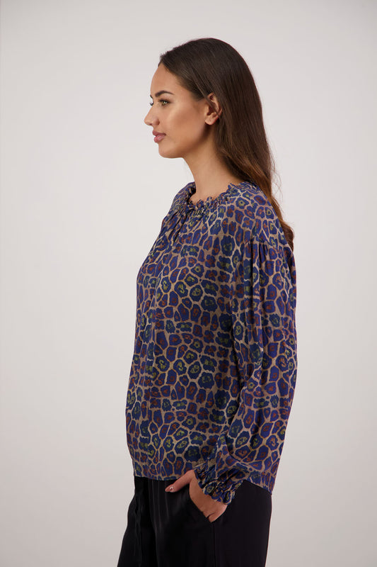 Rumer Top / Antique Leopard