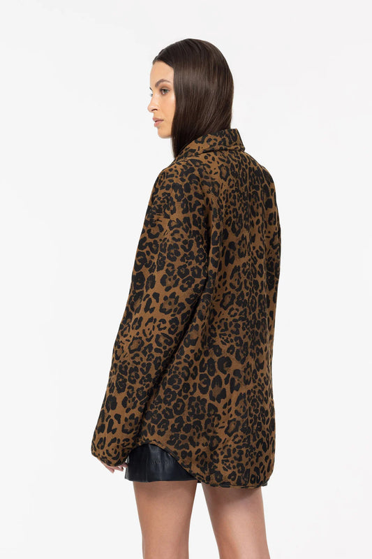 Run Wild Jacket / Brown Leopard