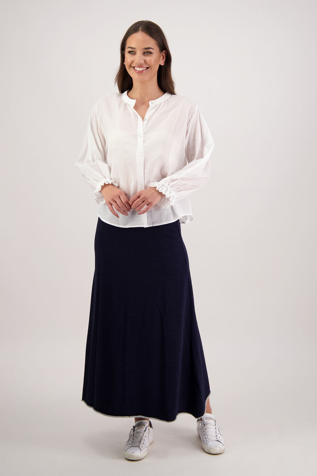 Rutherford Skirt / Denim