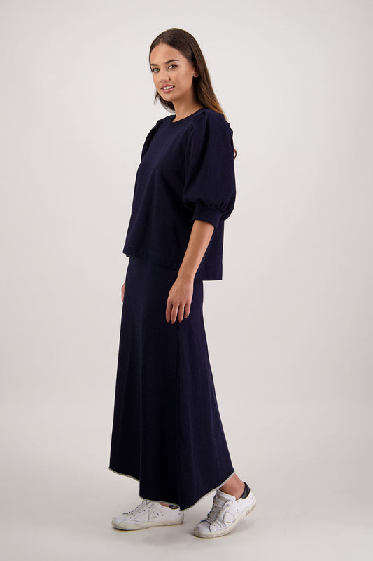 Rutherford Skirt / Denim