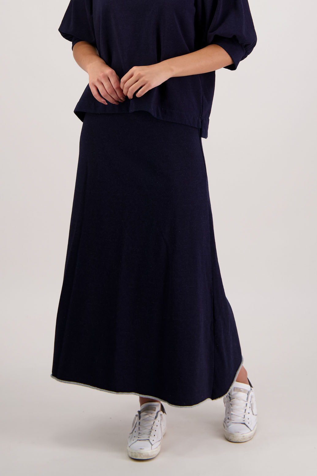 Rutherford Skirt / Denim