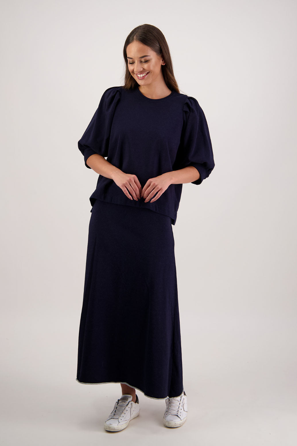 Rutherford Skirt / Denim