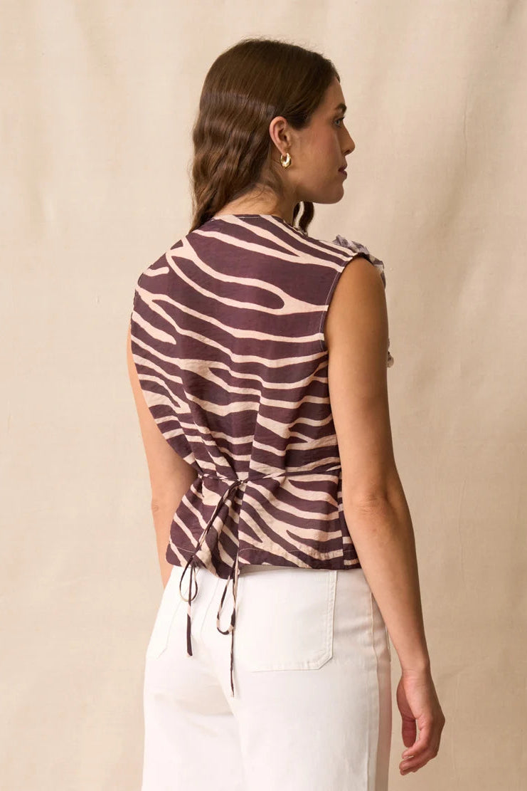 Dazzle Top / Mahogany
