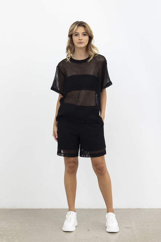 Snapshot Chic Top / Black