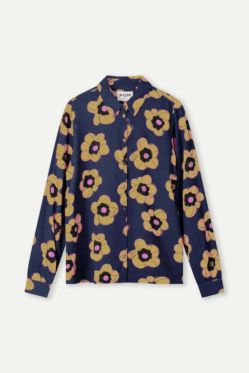 Mila Fleurs Parfaites Blouse / Blue