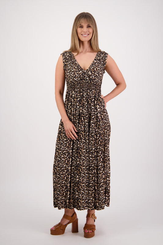 Sapphire Dress / Leopard