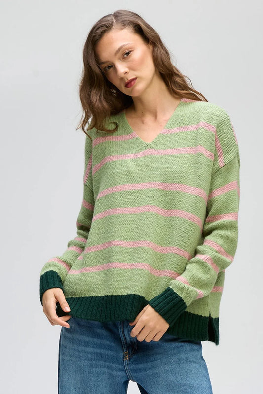 Cozy Stripe V / Forrest
