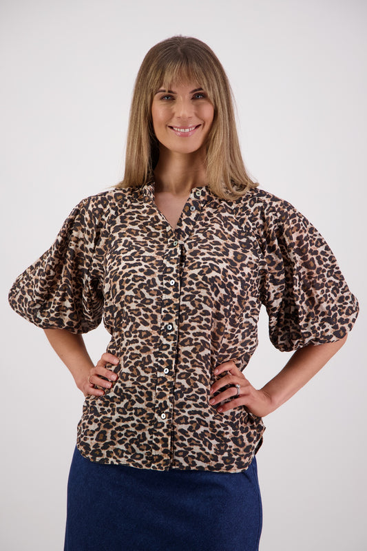 Sophia Top / Leopard