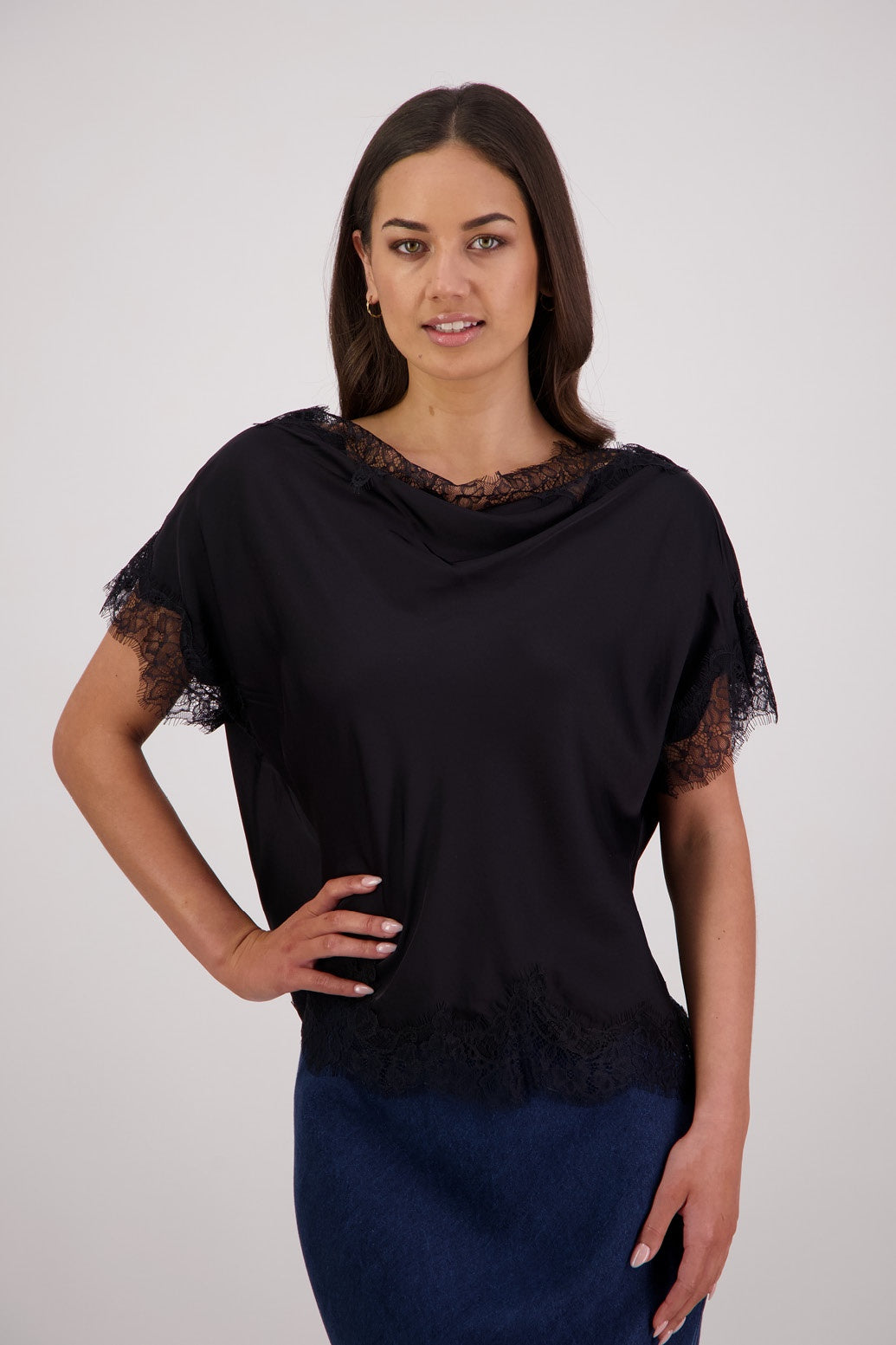 Tabby Top / Black
