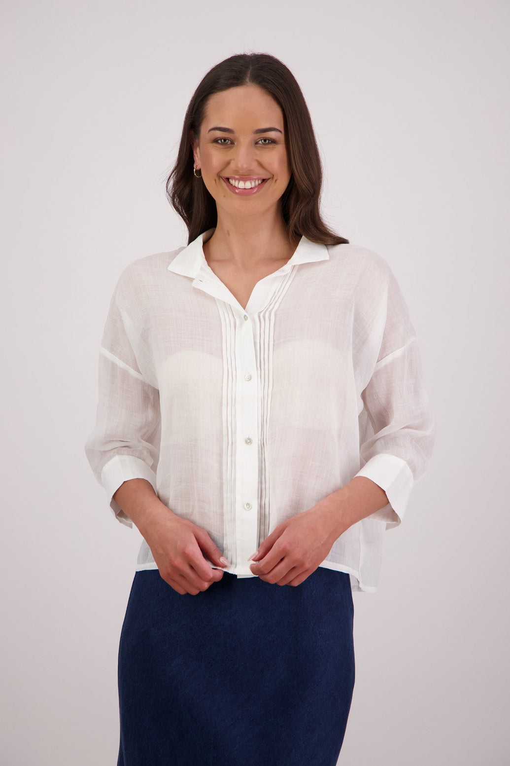 Taj Blouse / White