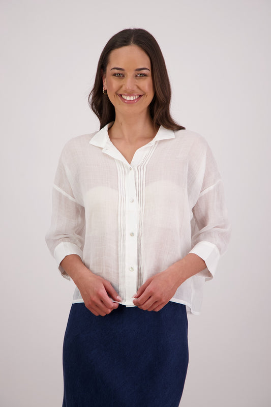 Taj Blouse / White