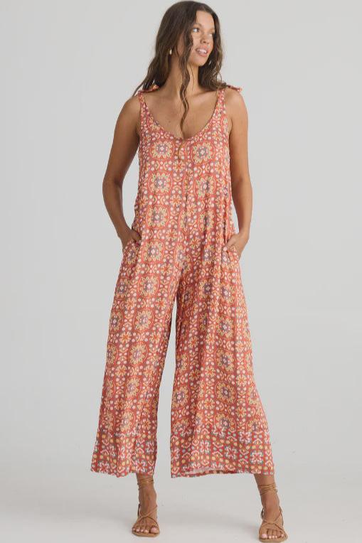 Temple Jumpsuit - Medina Spice