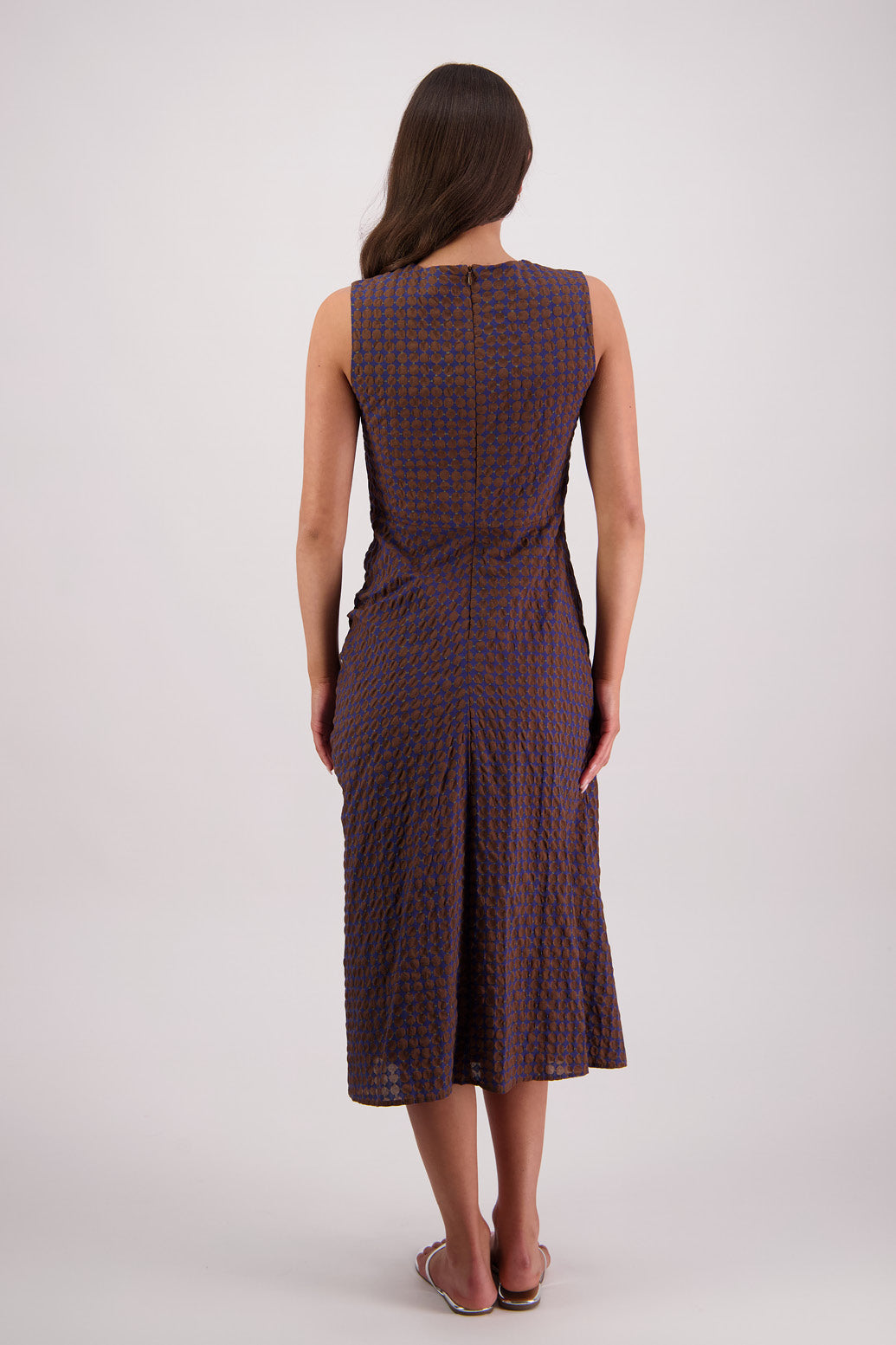 Tamara Dress / Brown-Ink
