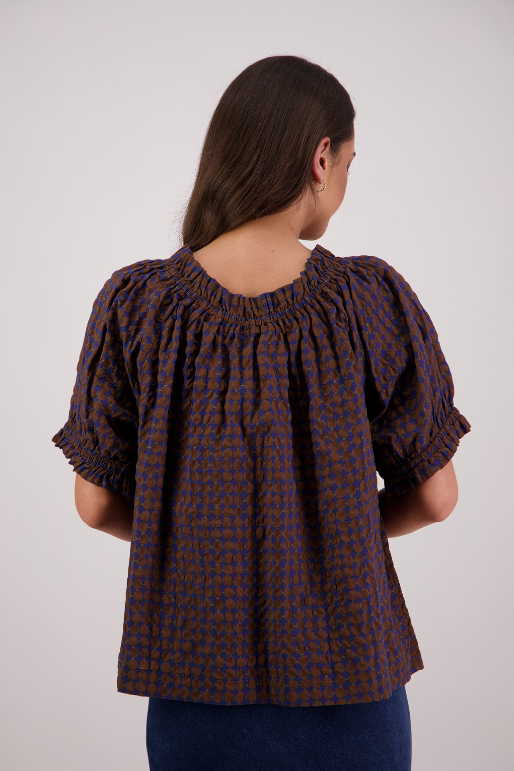 Tammy Top / Brown-Ink