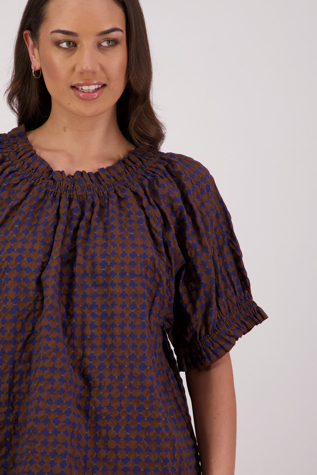 Tammy Top / Brown-Ink