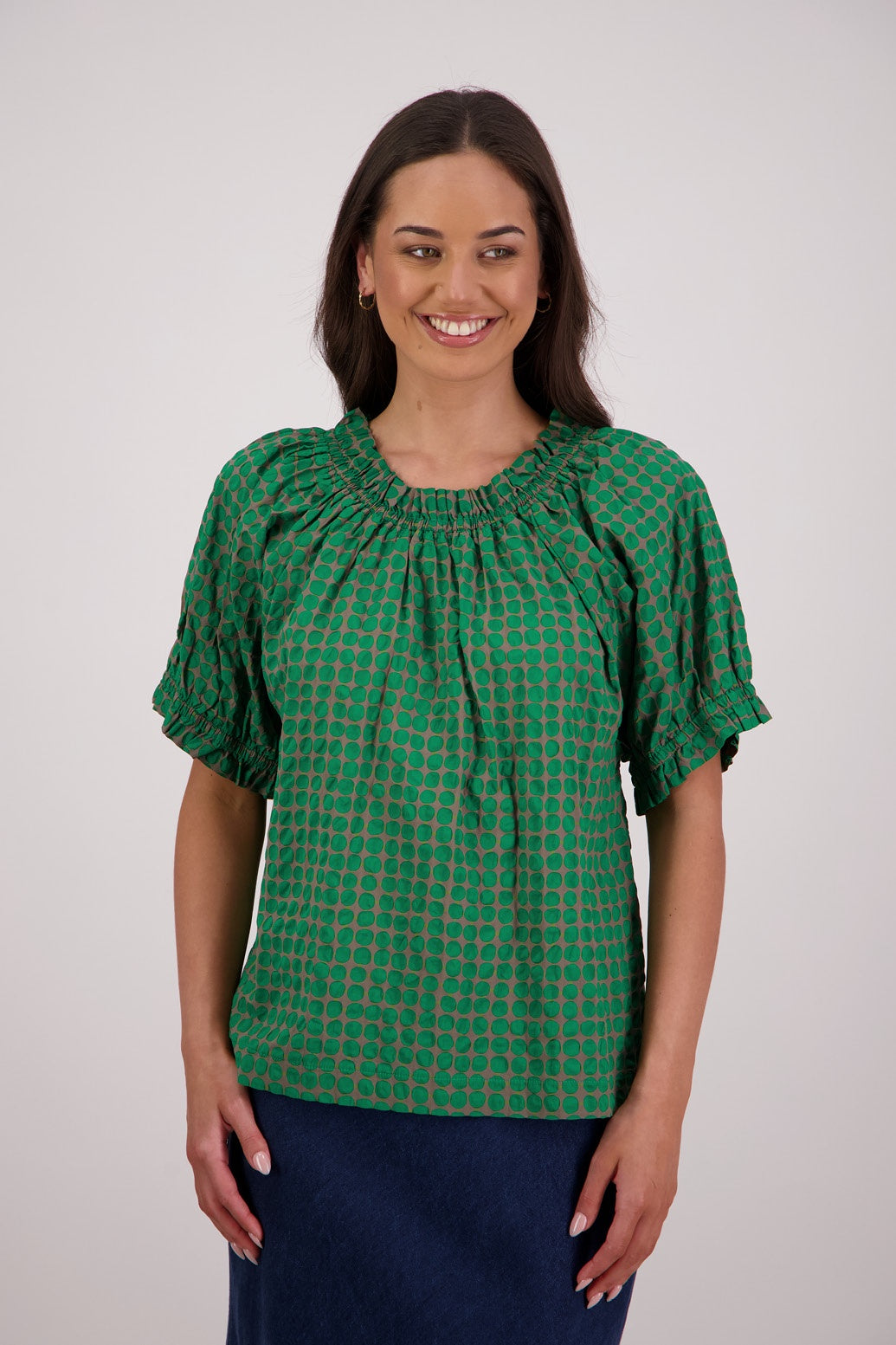 Tammy Top / Grey-Green