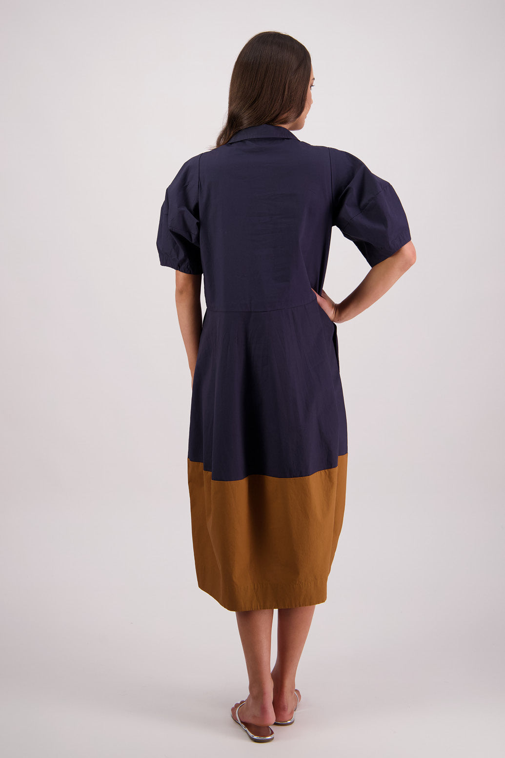Tamsin Dress / Ink-Tan