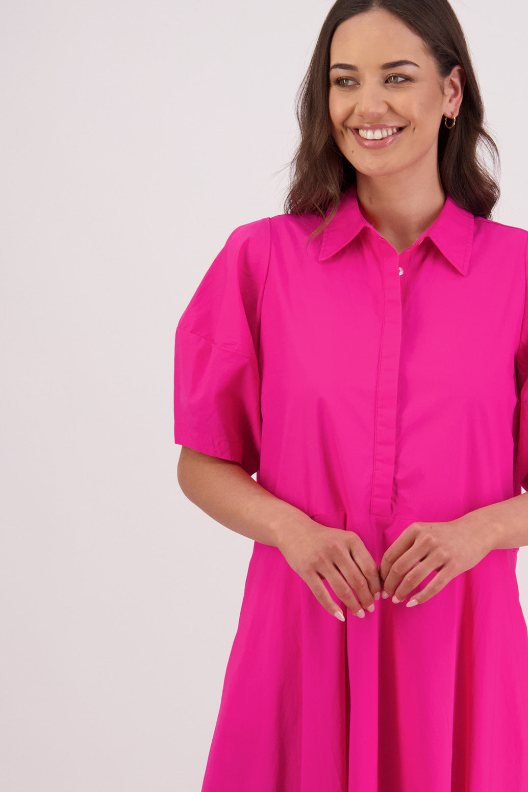 Tamsin Dress / Pink-Red