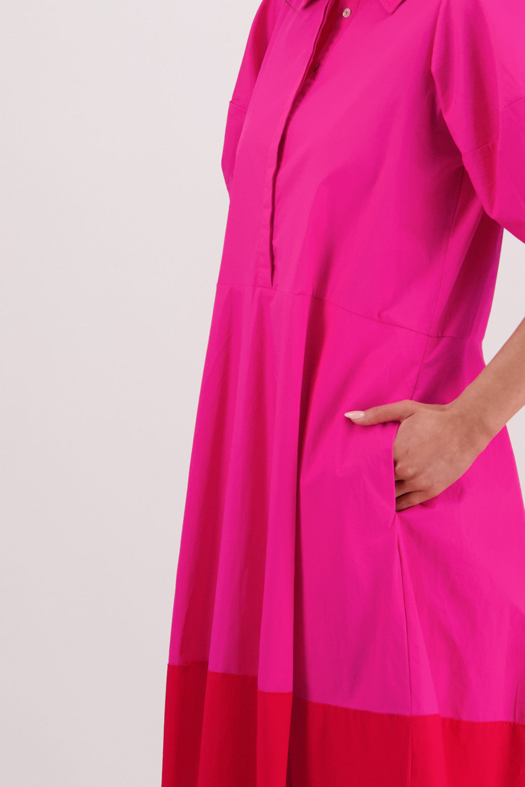 Tamsin Dress / Pink-Red