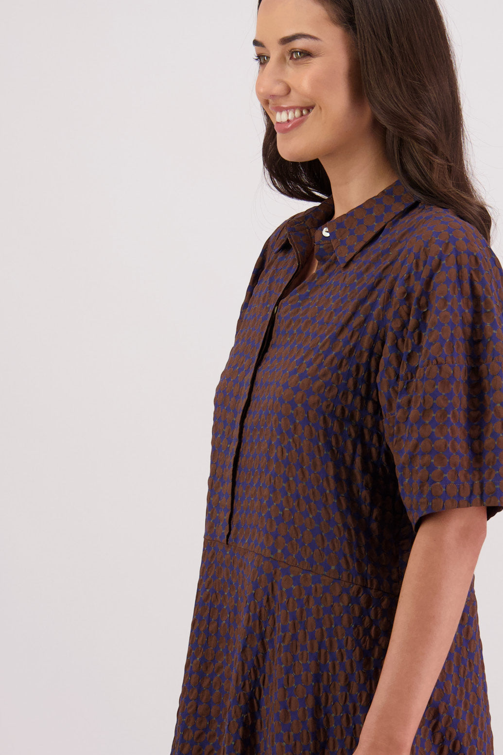 Tatum Dress / Black-Brown