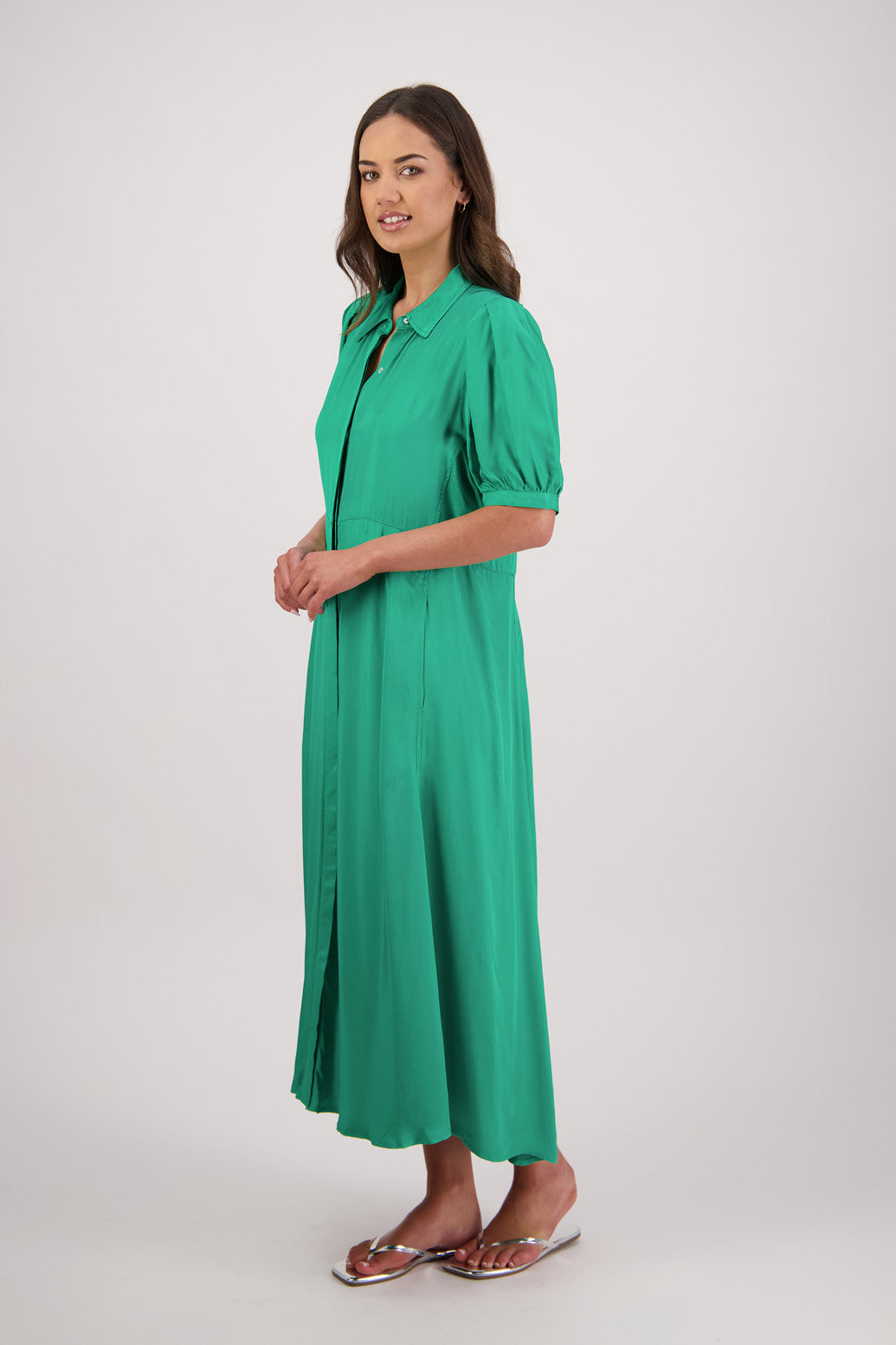 Thelma Dress / Emerald